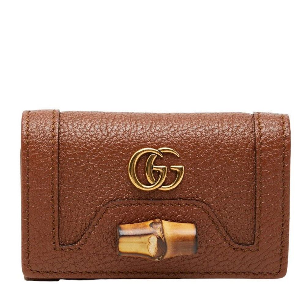 Gucci GG Marmont Bamboo 6-Key Key Case